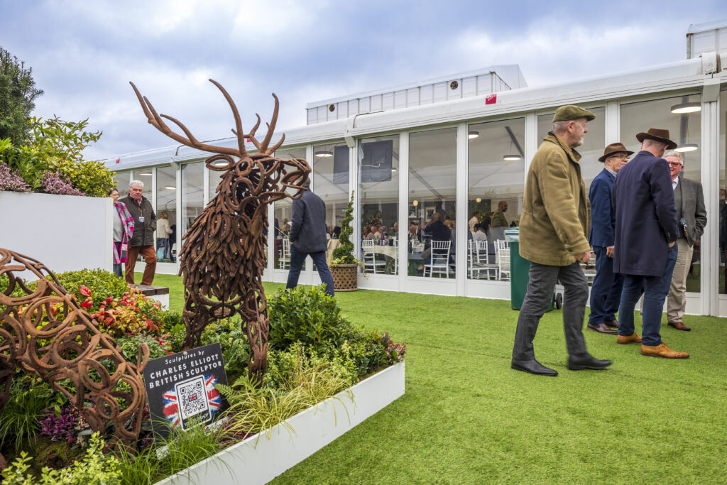 GL events single deck structures at Cheltenham festival