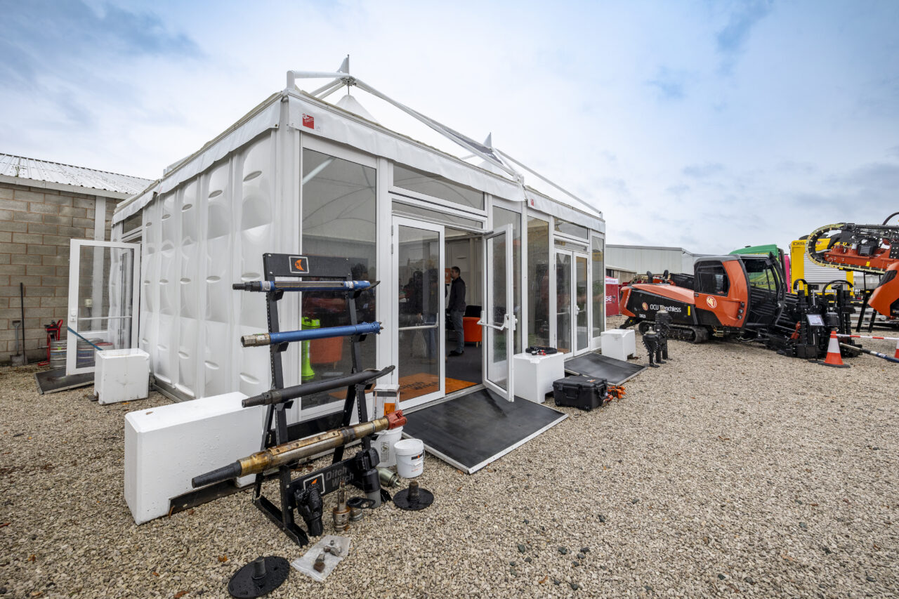 No-Dig Live 2024, trenchless drilling systems and specialist surveying equipment exhibition.