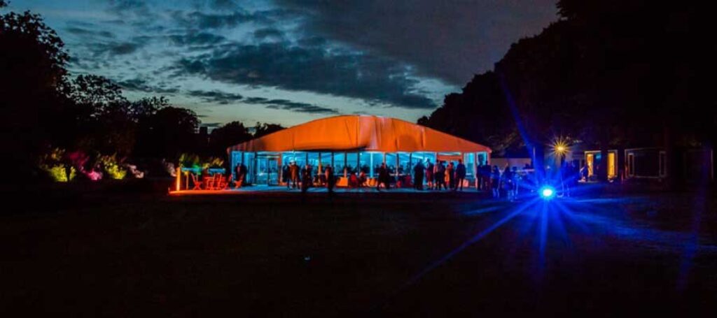 Temporary event structures - shows and festivals