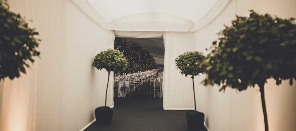 Temporary event structures - parties and celebrations