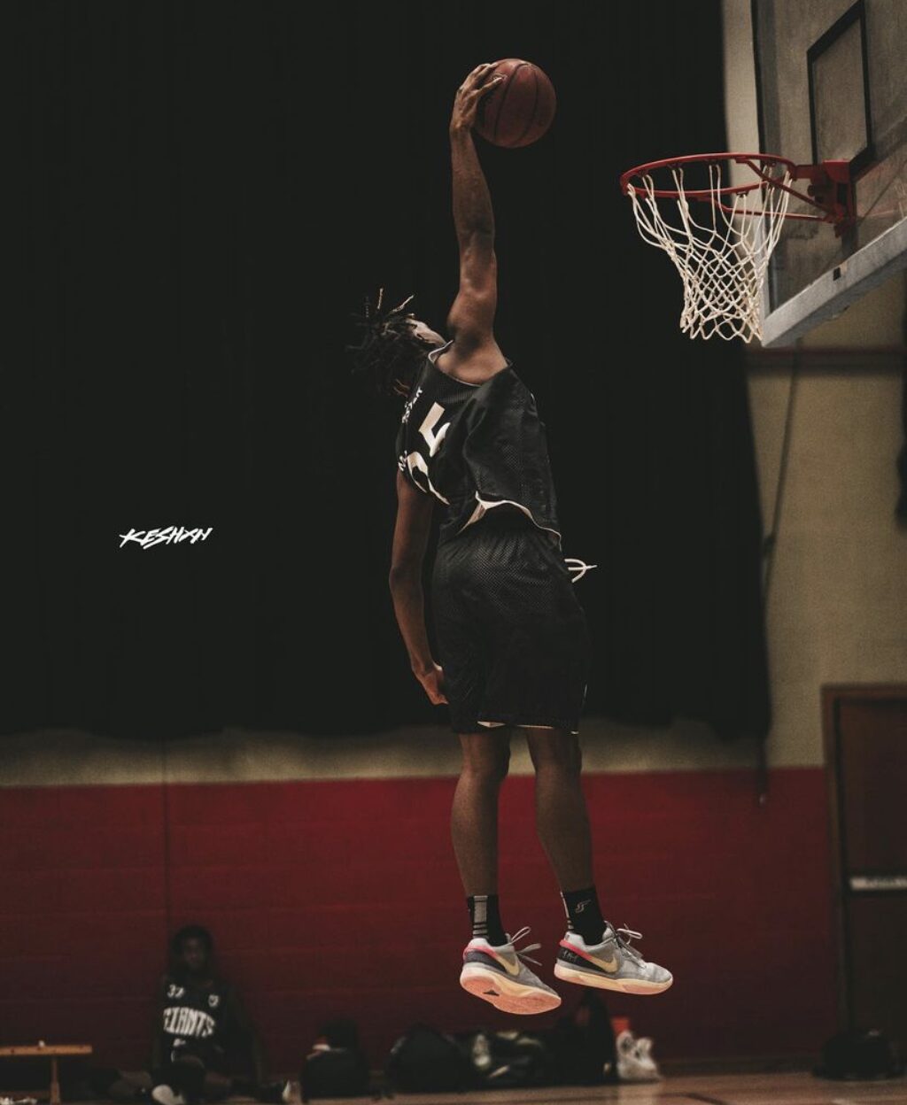Player for Manchester Giants Juniors basketball team, sponsored by GL events UK