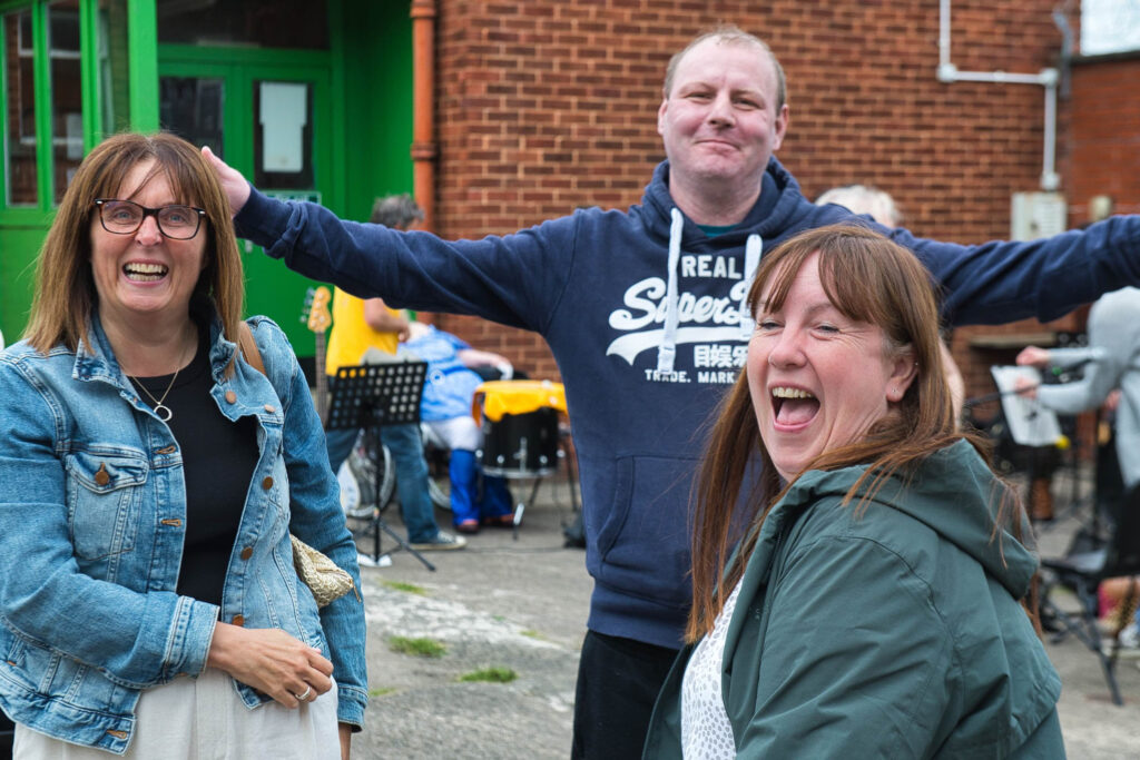 Reopening day at Common Wheel's Bridgeton workshop, supported by GL events UK
