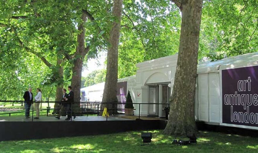 Marquees for art and craft fairs, supplied by GL events UK