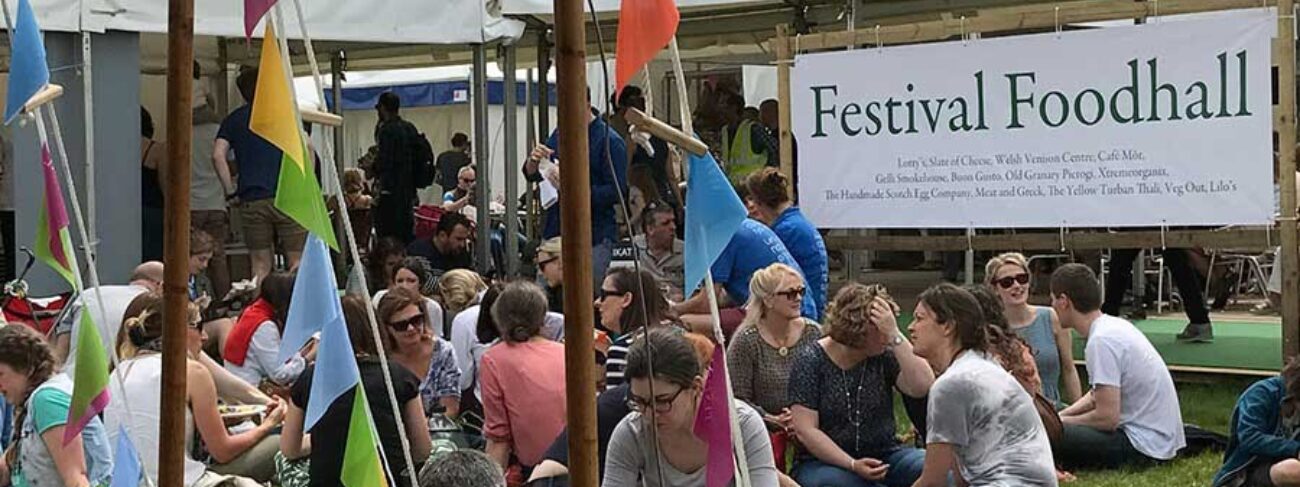 Temporary structures for food and drink festivals, supplied by GL events UK