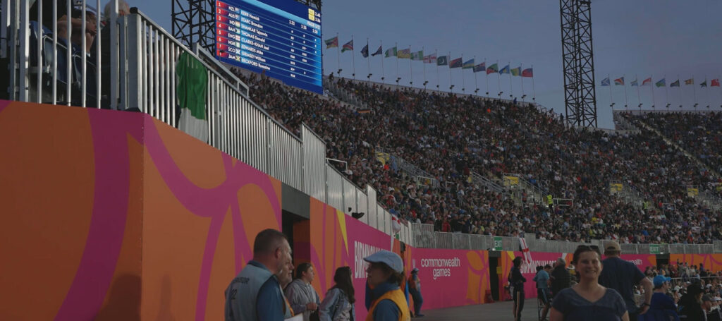 Event overlay and temporary infrastructure by GL events UK - Alexander Stadium