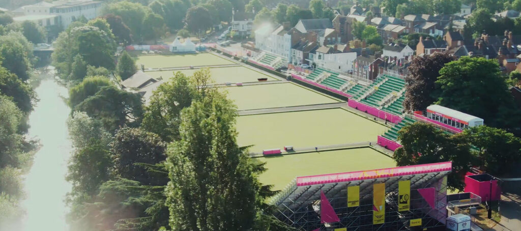 Event overlay and temporary infrastructure by GL events UK- Victoria Park