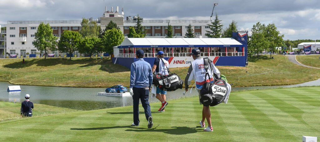 Temporary event structures at Open de France