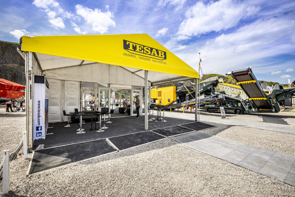 Premier structure supplied by GL events UK