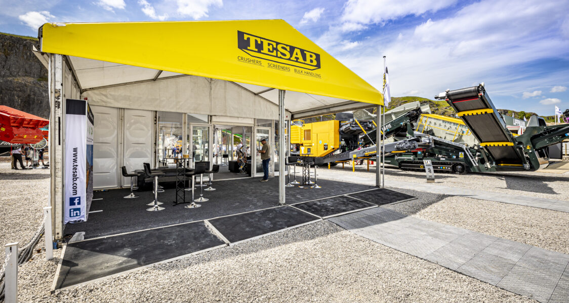 Premier structure supplied by GL events UK
