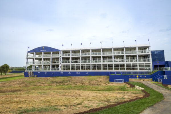 QWAD temporary structure supplied by G L Events UK