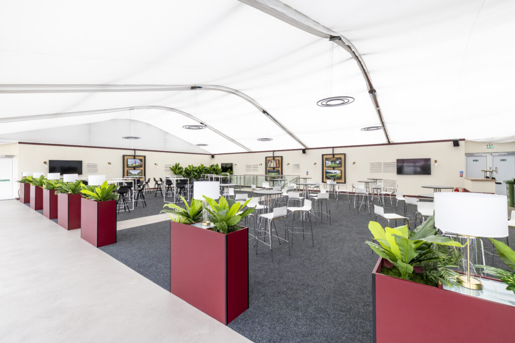 Double Deck marquee hospitality at Villa Park - Aston Villa FC
