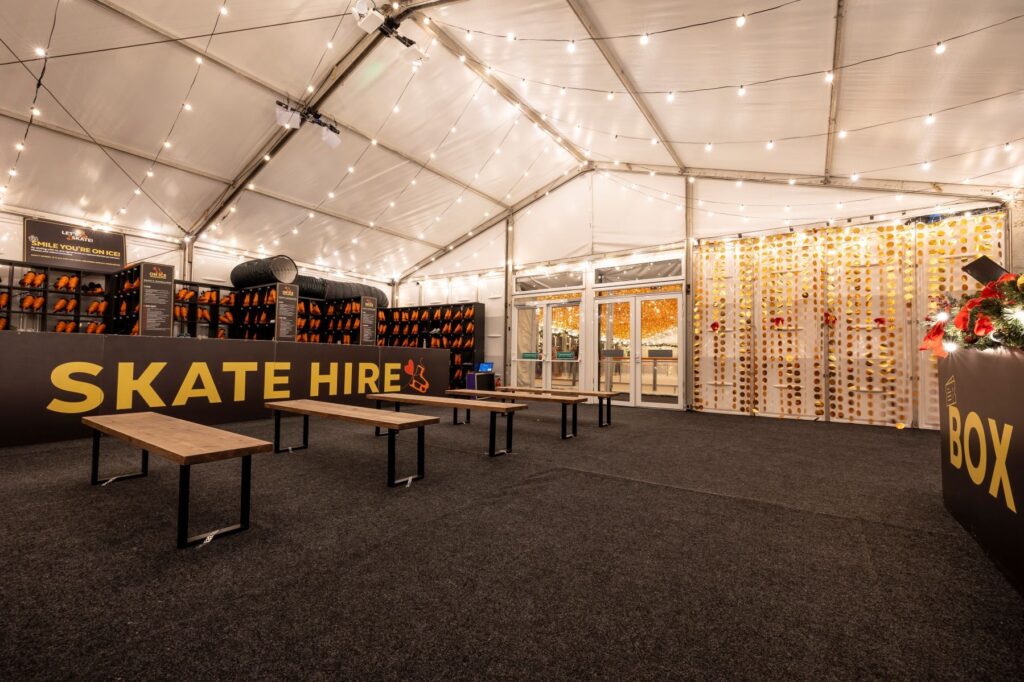 Ice skate manchester structure