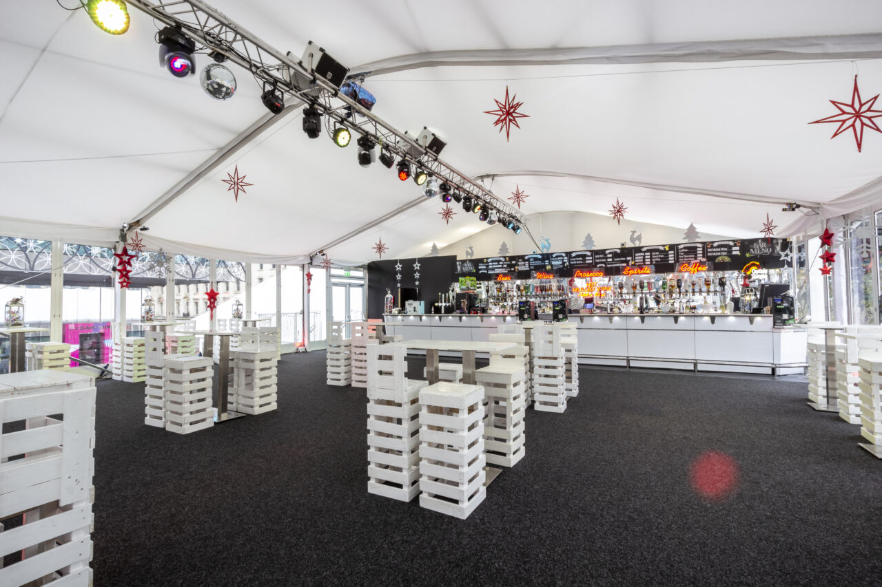 Ice rink bar