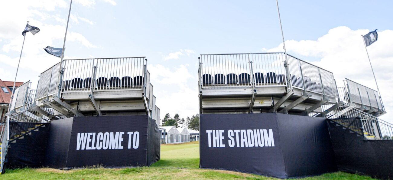 Grandstand event seating