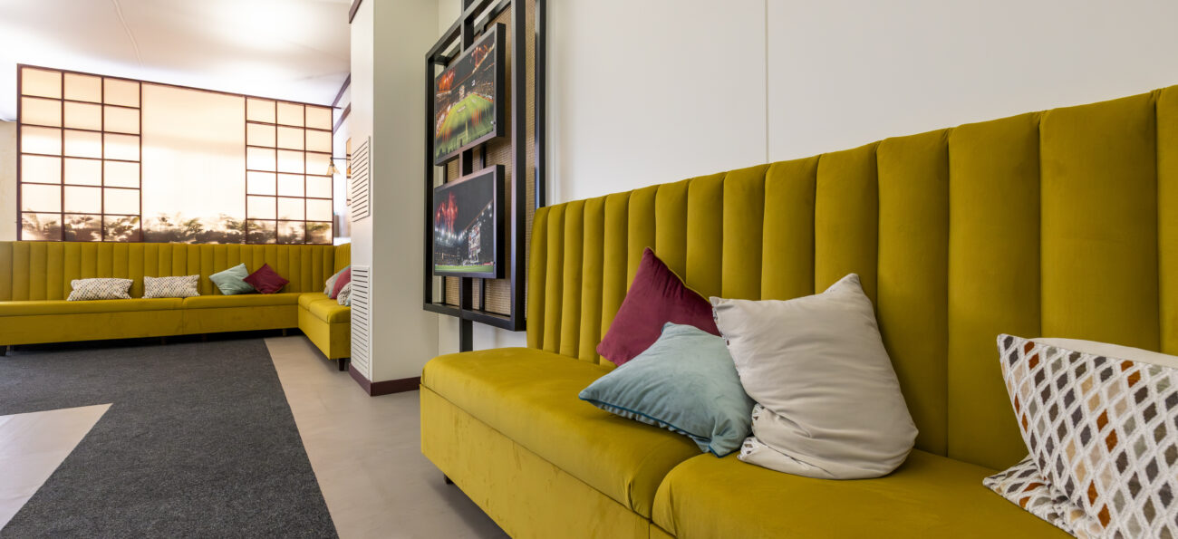 Double Deck marquee hospitality at Villa Park - Aston Villa FC
