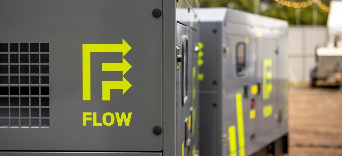 Flow temporary power generator