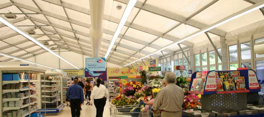 Retail Venues Pop Up Shops Temporary Structure Supermarket