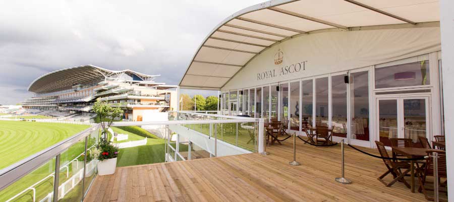 Horse Racing and Equestrian Corporate Hospitality Bespoke Multi Deck Structure
