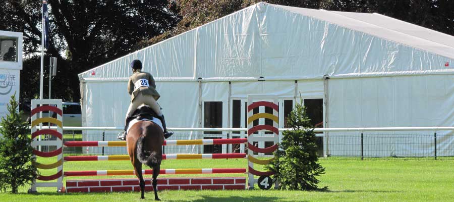 Horse Racing and Equestrian Marquee