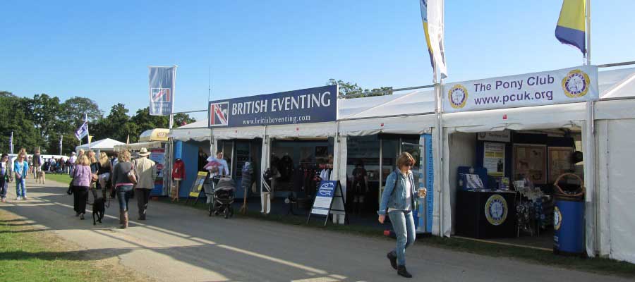 Horse Racing and Equestrian Retail Stall Marquee