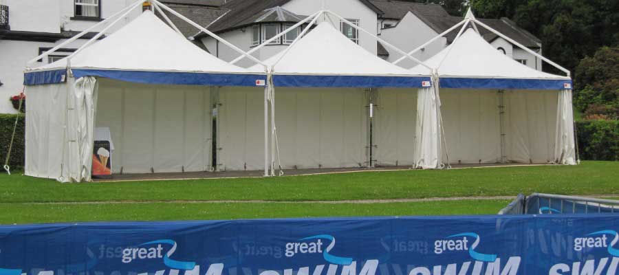 Olympics and Athletics Temporary Event Marquee Pagoda Hire