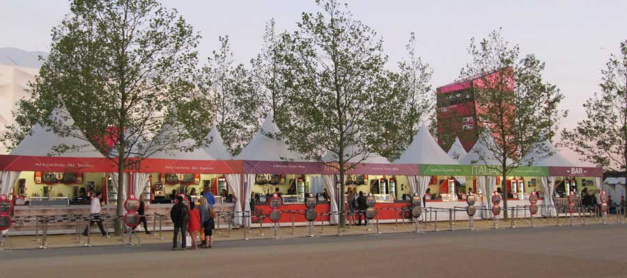 Olympics and Athletics Temporary Retail Structures