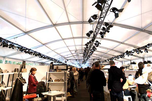 marquees for art and craft fairs