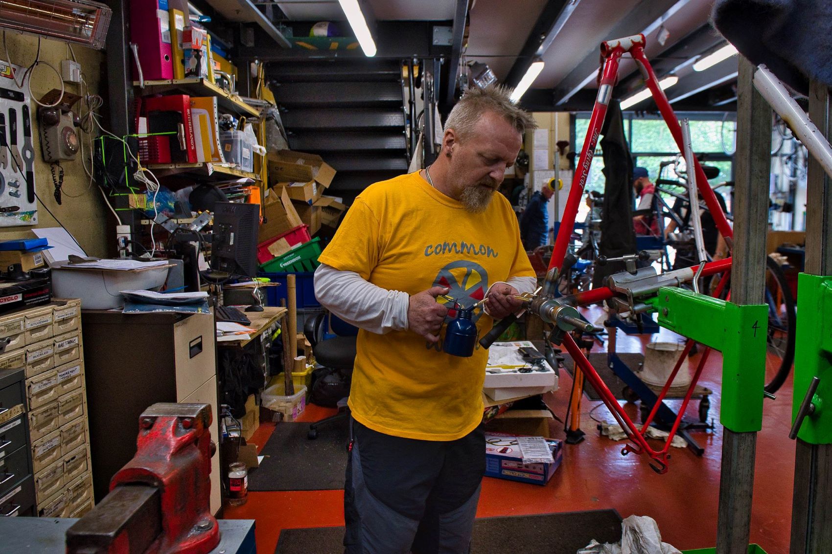 Common Wheel's Mayhill Bike Workshop is a great example of a Social Value initiative